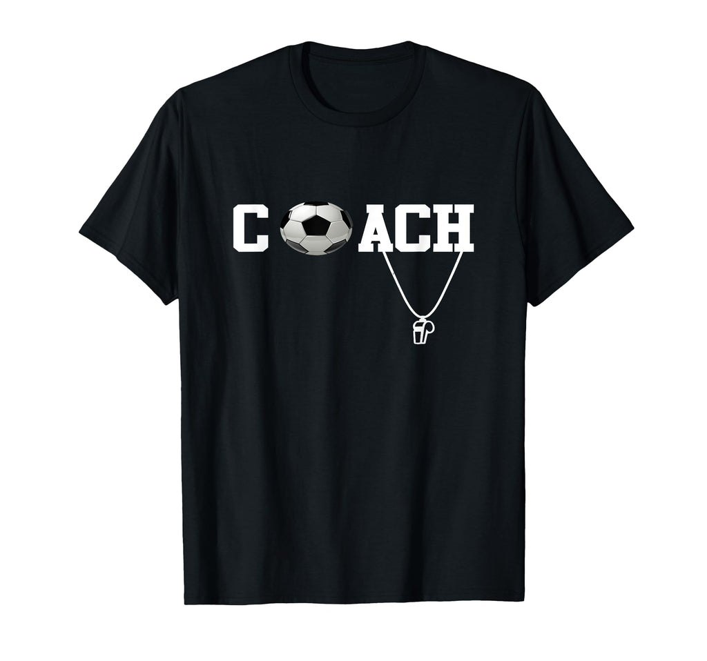 Soccer Coach Whistle Ball Soccer T-Shirt - Custom Art Print Men Women - T-Shirt, Sweatshirt, Hoodie