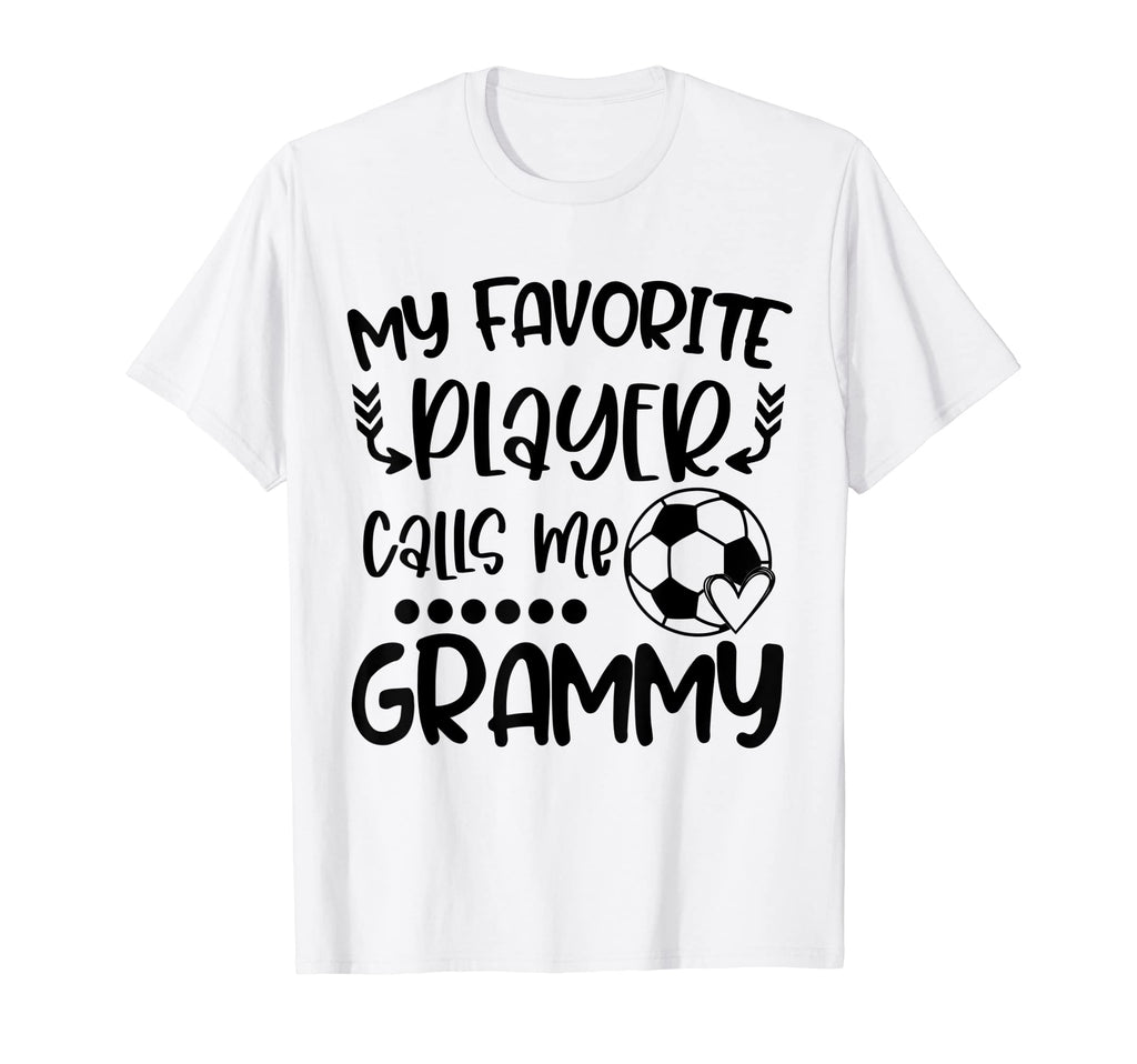 My Favorite Player Calls Me Grammy T-Shirt - Trendy Graphic for Adults - T-Shirt, Sweatshirt, Hoodie