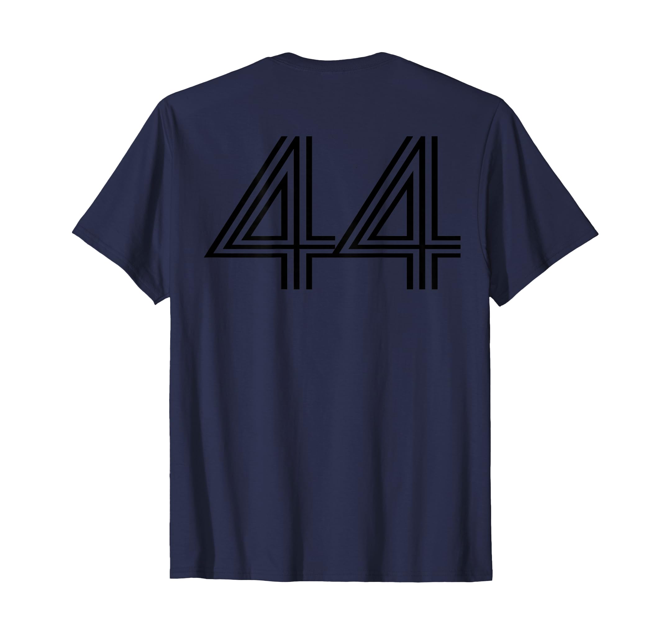 Number 44 Baseball Football Soccer T-Shirt - Fun Novelty Design for Adults - T-Shirt, Sweatshirt, Hoodie