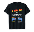 I Leveled Up To Daddy 2022 Funny T-Shirt - Aesthetic Graphic for Adults - T-Shirt, Sweatshirt, Hoodie