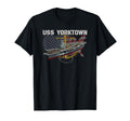 Aircraft Carrier Uss Yorktown Cv 10 T-Shirt - Fun Novelty Design Unisex - T-Shirt, Sweatshirt, Hoodie