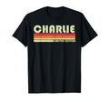 Charlie Gift Name Personalized Funny T-Shirt - Novelty Apparel for Adults - T-Shirt, Sweatshirt, Hoodie