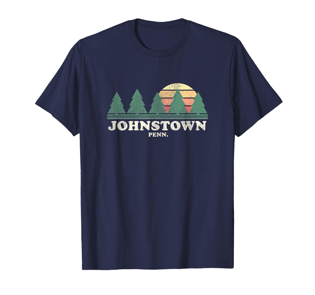 Johnstown Pa Throwback 70S T-Shirt - Custom Art Print for Adults - T-Shirt, Sweatshirt, Hoodie