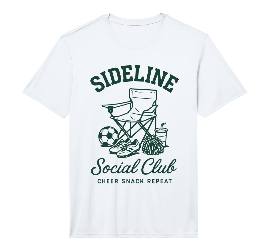 Sideline Social Club Soccer Mom T-Shirt - Streetwear Style Unisex - T-Shirt, Sweatshirt, Hoodie