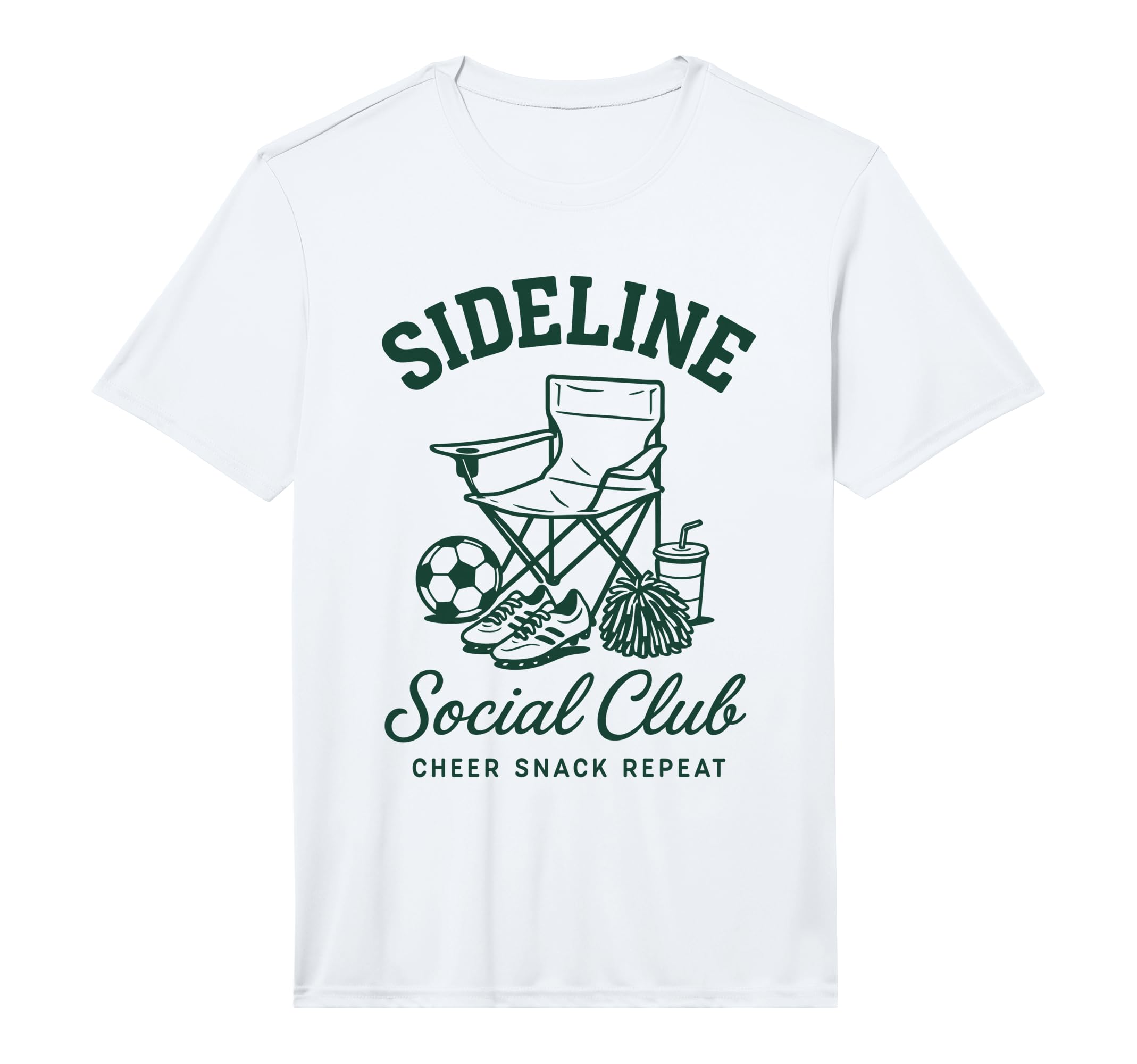 Sideline Social Club Soccer Mom T-Shirt - Streetwear Style Unisex - T-Shirt, Sweatshirt, Hoodie