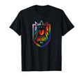 Nwsl Seattle Reign Fc Pride Crest T-Shirt - Fun Novelty Design for Adults - T-Shirt, Sweatshirt, Hoodie