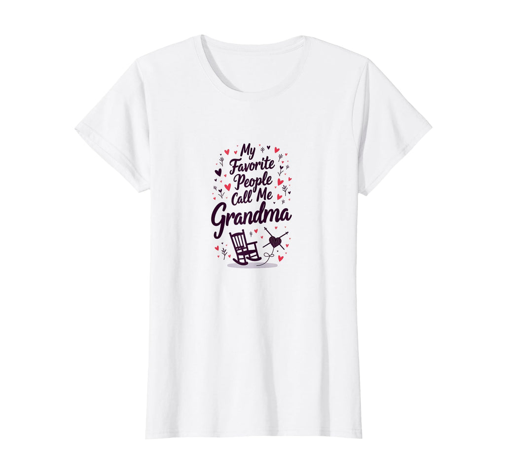 Grandma Grandpa My Favorite People Sweatshirt - Novelty Apparel Men Women - T-Shirt, Sweatshirt, Hoodie