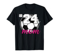 Soccer Mom 24S Mom Number 24 Soccer T-Shirt - Aesthetic Graphic for Adults - T-Shirt, Sweatshirt, Hoodie