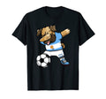 Dabbing Pug Argentina Soccer Fans T-Shirt - Unique Graphic Men Women - T-Shirt, Sweatshirt, Hoodie