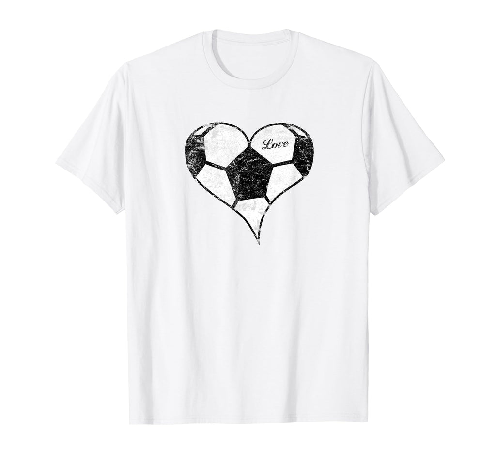 Soccer Love Soccer Heart Soccer Mom T-Shirt - Novelty Apparel for Adults - T-Shirt, Sweatshirt, Hoodie