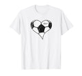 Soccer Love Soccer Heart Soccer Mom T-Shirt - Novelty Apparel for Adults - T-Shirt, Sweatshirt, Hoodie