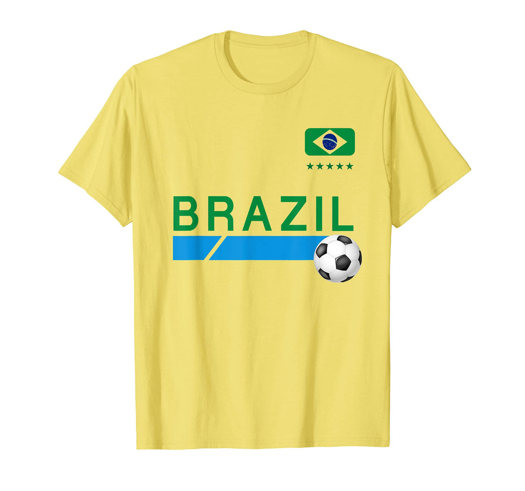 Brazil Brazilian Futebol Brazil Soccer T-Shirt - Graphic Print Unisex - T-Shirt, Sweatshirt, Hoodie