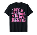 My Grandpa Is My Bestie From Grandpa T-Shirt - Custom Art Print for Adults - T-Shirt, Sweatshirt, Hoodie