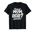 Senior Class 2027 School Soccer Proud T-Shirt - Minimalist Print Men Women - T-Shirt, Sweatshirt, Hoodie