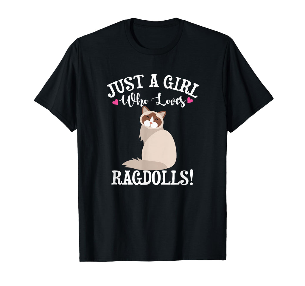 Funny Womens Just Who Loves Ragdoll Cat T-Shirt - Minimalist Print Unisex - T-Shirt, Sweatshirt, Hoodie