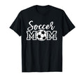 Soccer Mom White Sports Mom Game Day T-Shirt - Novelty Apparel Unisex - T-Shirt, Sweatshirt, Hoodie
