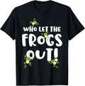 Funny Passover Who Let The Frogs Out Jewish Seder - Adult & Kids T-Shirts, Sweatshirts & Hoodies apparel design preview 1