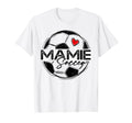 Soccer Mamie Soccer Player Family T-Shirt - Trendy Graphic for Adults - T-Shirt, Sweatshirt, Hoodie