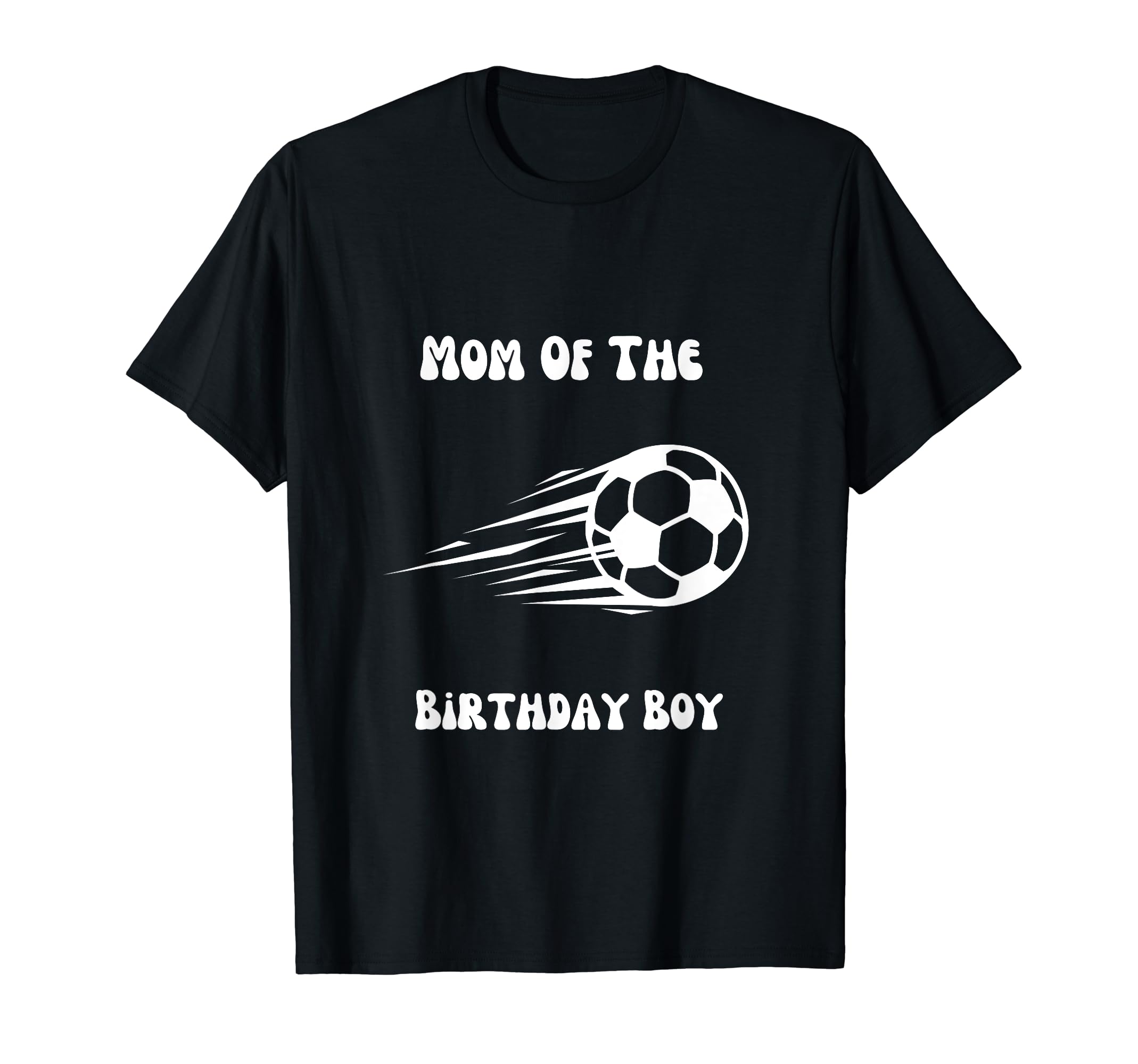 Soccer Birthday Birthday Mom Soccer T-Shirt - Custom Art Print Unisex - T-Shirt, Sweatshirt, Hoodie