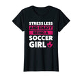 Womens Stressless And Enjoy Being Soccer T-Shirt - Trendy Graphic Unisex - T-Shirt, Sweatshirt, Hoodie