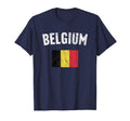 Belgium Flag T-Shirt - Trendy Graphic Men Women - T-Shirt, Sweatshirt, Hoodie