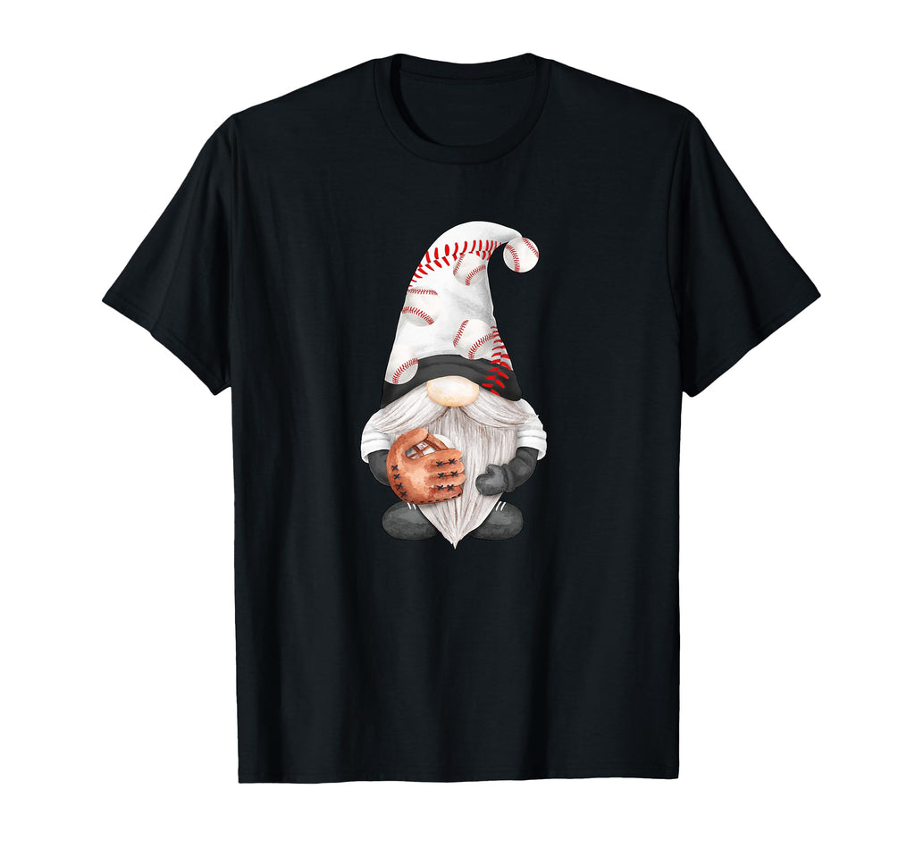 Funny Gnome Dad Pattern Baseball Lover T-Shirt - Graphic Print Unisex - T-Shirt, Sweatshirt, Hoodie