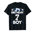Soccer Birthday 7 Th Birthday T-Shirt - Novelty Apparel Men Women - T-Shirt, Sweatshirt, Hoodie