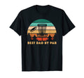 Mens Best Dad Par Disc Golf T-Shirt - Casual Everyday Wear Men Women - T-Shirt, Sweatshirt, Hoodie