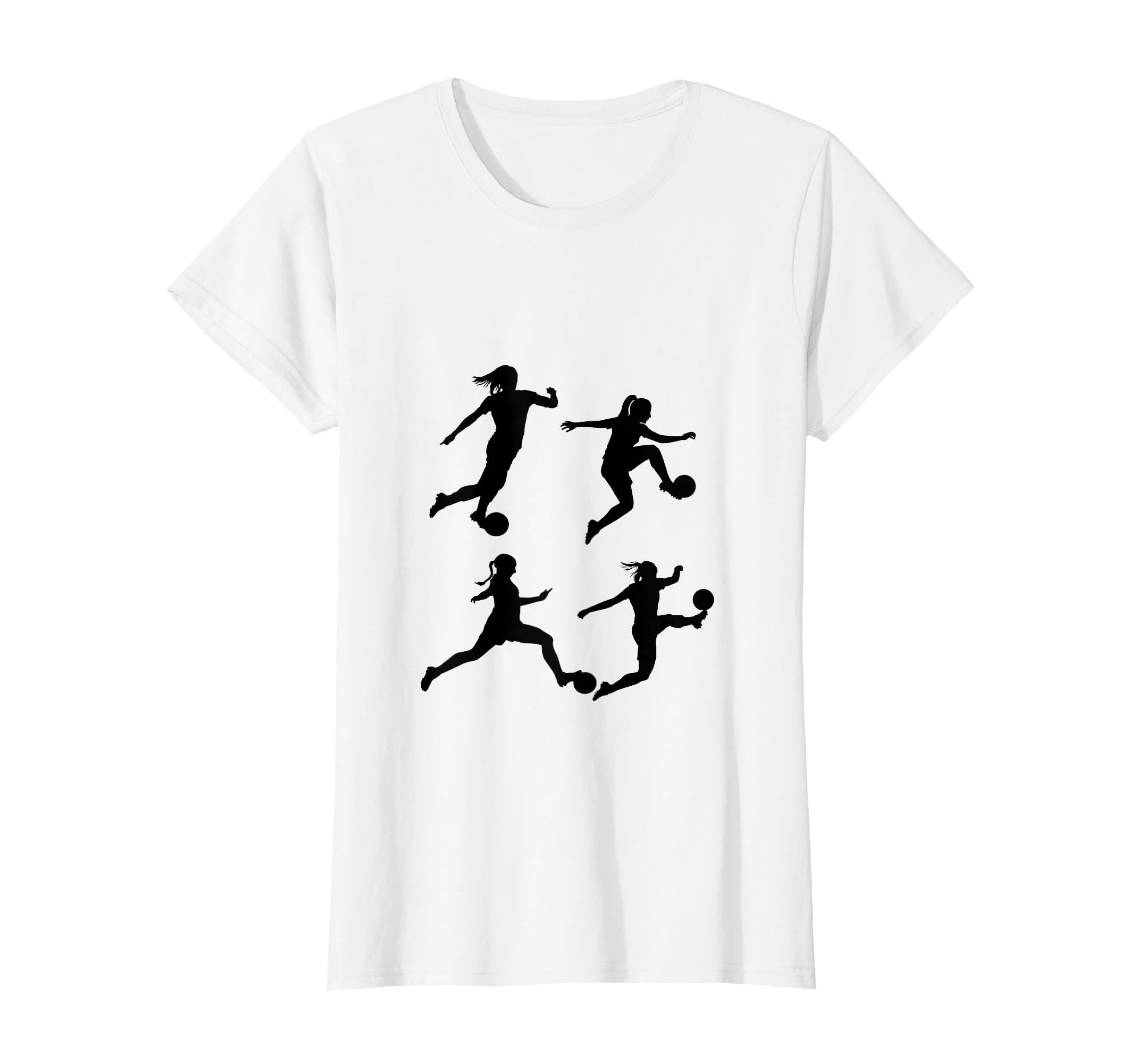 Soccer Jersey And Soccer Lovers White T-Shirt - Custom Art Print Men Women - T-Shirt, Sweatshirt, Hoodie