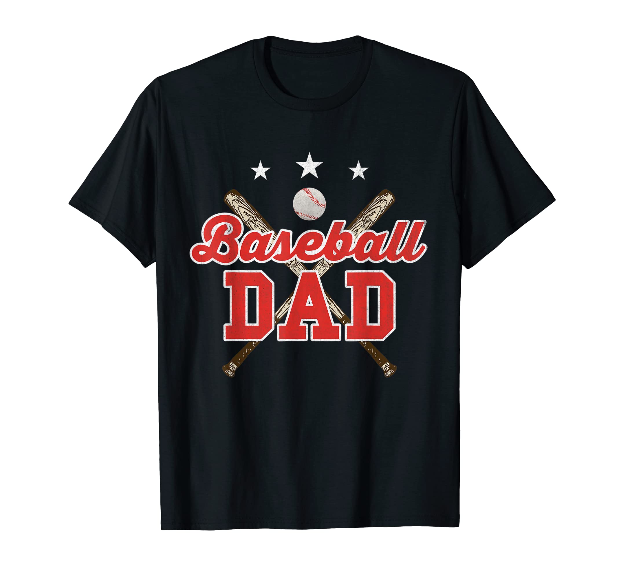 Baseball Dad Fathers Day Dad T-Shirt - Trendy Graphic for Adults - T-Shirt, Sweatshirt, Hoodie
