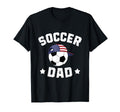 Usa Soccer Dad American Flag Baseball Cap T-Shirt - Graphic Print Men Women - T-Shirt, Sweatshirt, Hoodie