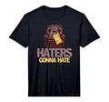 Raccoon Party Potato Chips Haters Gonna T-Shirt - Minimalist Print Unisex - T-Shirt, Sweatshirt, Hoodie