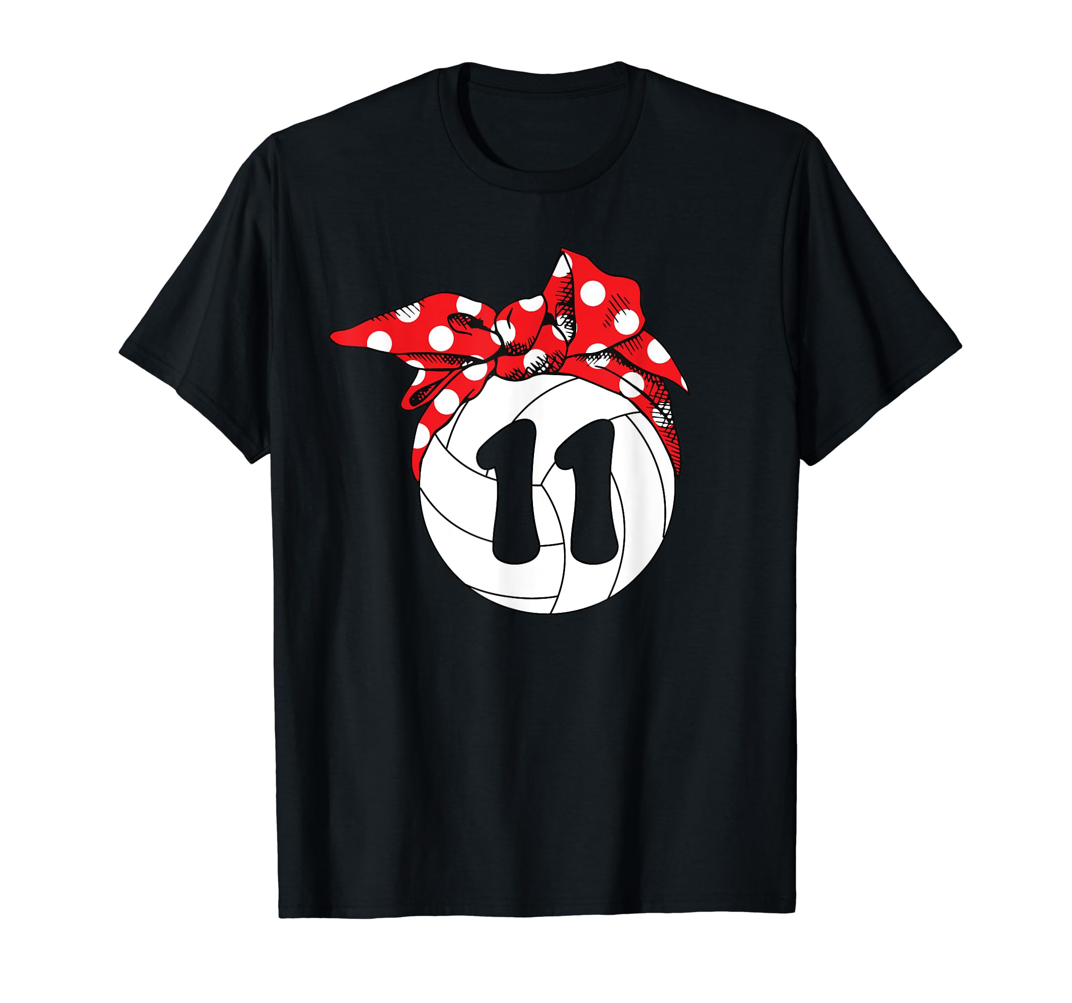 Groovy Volleyball Player Number 11 Matching T-Shirt - Graphic Print Unisex - T-Shirt, Sweatshirt, Hoodie