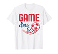 Game Day Soccer Fan Soccer Game T-Shirt - Custom Art Print Men Women - T-Shirt, Sweatshirt, Hoodie