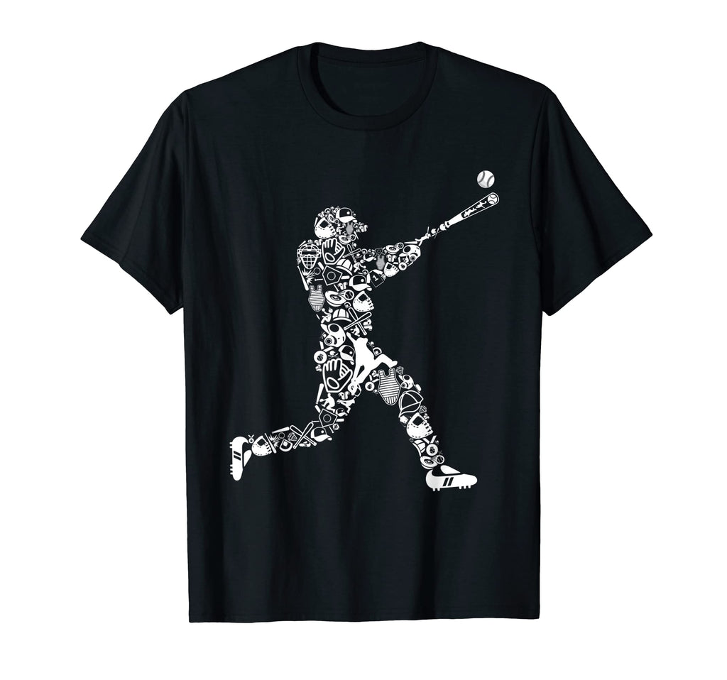 Batter Baseball Funny Dad Papa Son T-Shirt - Custom Art Print Unisex - T-Shirt, Sweatshirt, Hoodie