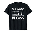Funny Ska Music Blows Punk Band Dad T-Shirt - Graphic Print for Adults - T-Shirt, Sweatshirt, Hoodie