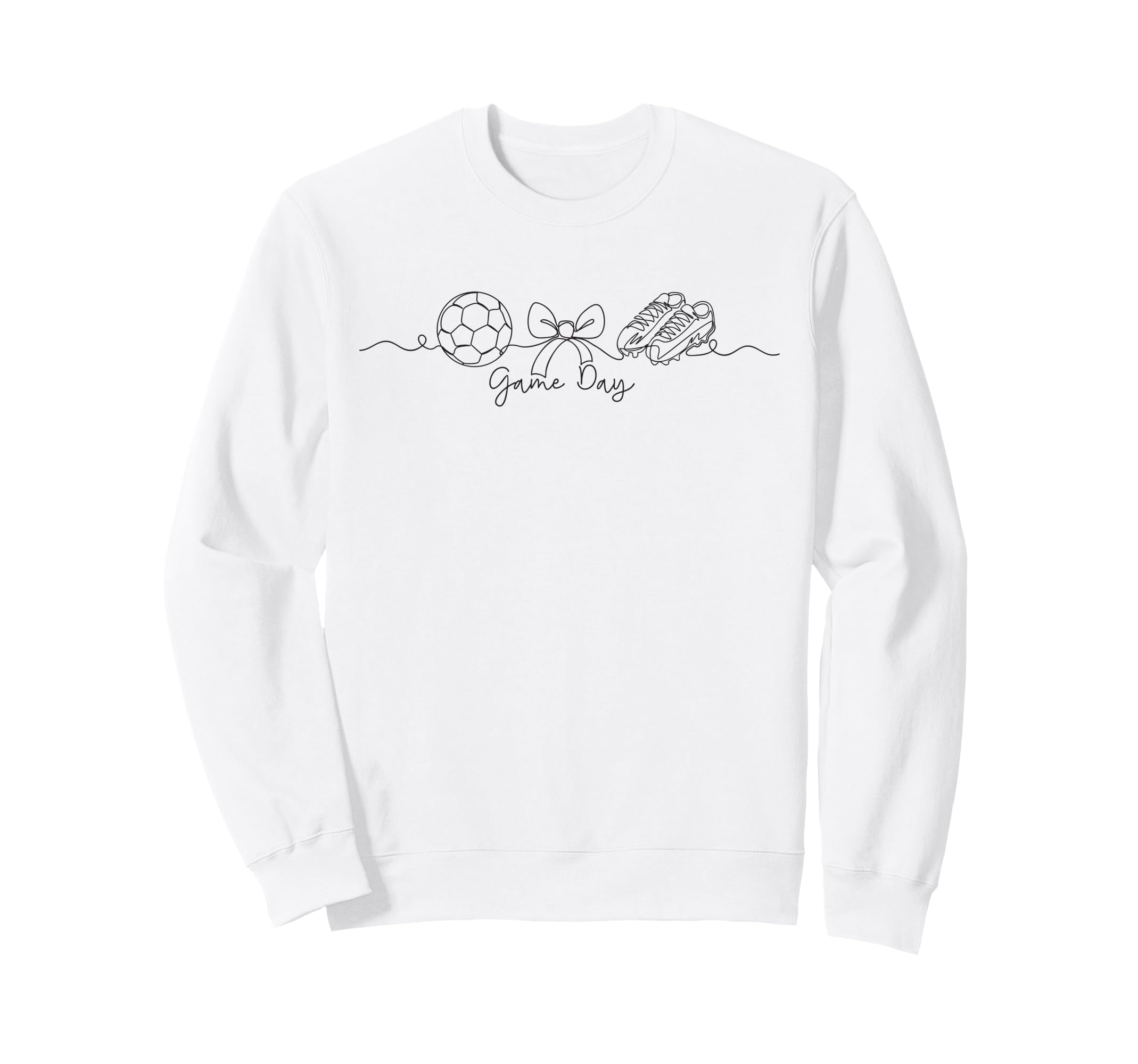Soccer Mom Game Day Soccer Fan Sweatshirt - Fun Novelty Design for Adults - T-Shirt, Sweatshirt, Hoodie