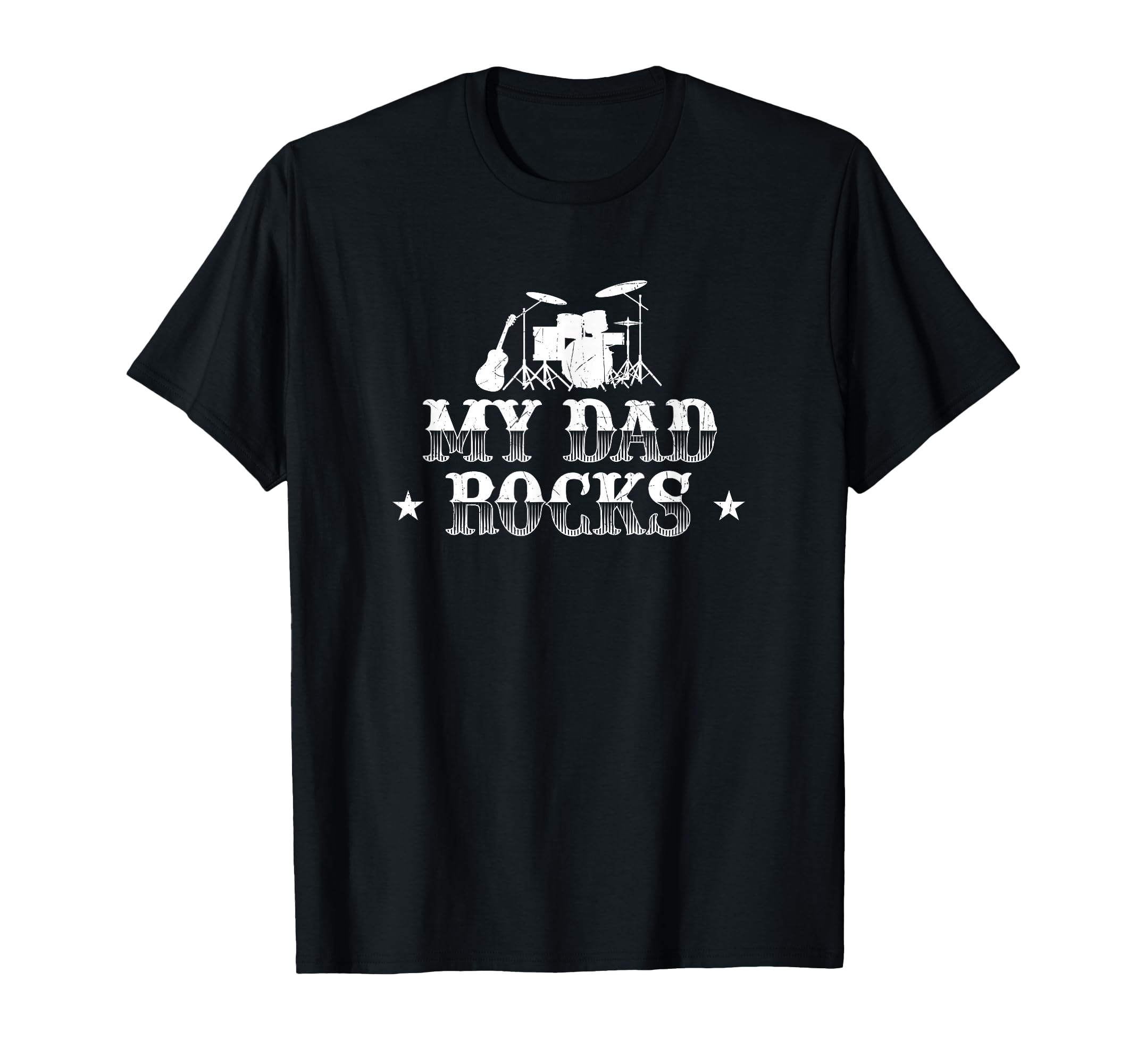 My Dad Rocks Drummer Musician T-Shirt - Streetwear Style Men Women - T-Shirt, Sweatshirt, Hoodie
