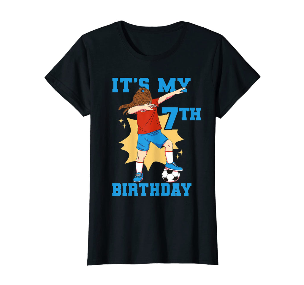 Its My 7Th Birthday Soccer T-Shirt - Unique Graphic Men Women - T-Shirt, Sweatshirt, Hoodie