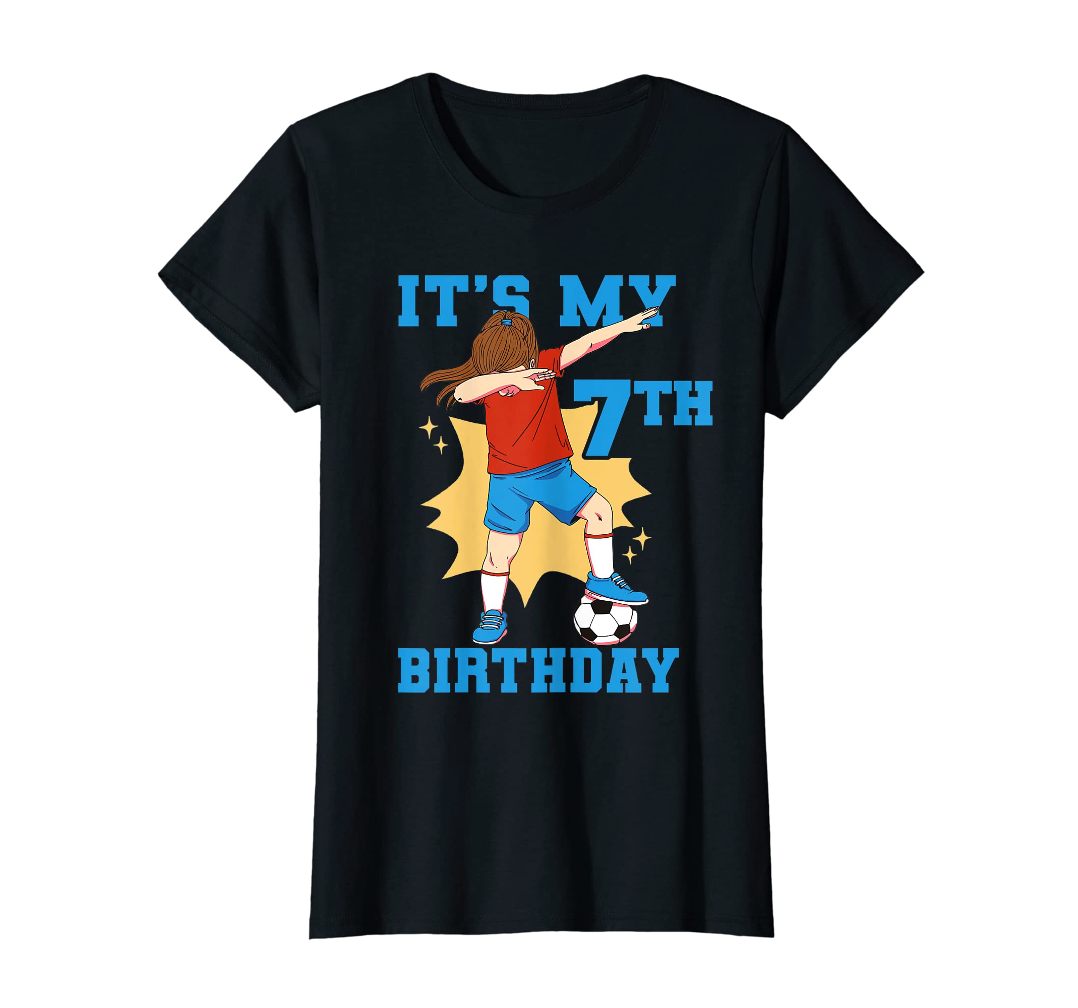 Its My 7Th Birthday Soccer T-Shirt - Unique Graphic Men Women - T-Shirt, Sweatshirt, Hoodie