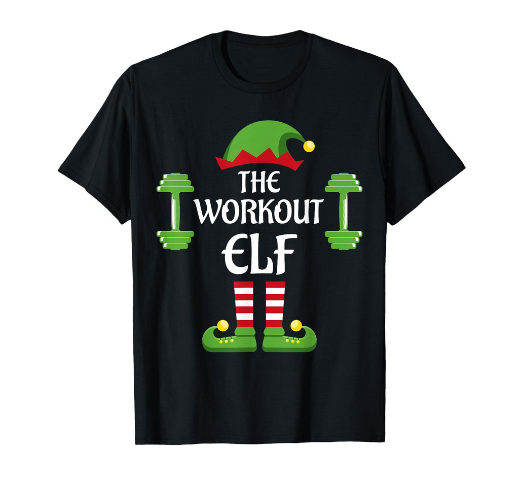 Workout Elf Family Matching Group T-Shirt - Custom Art Print for Adults - T-Shirt, Sweatshirt, Hoodie