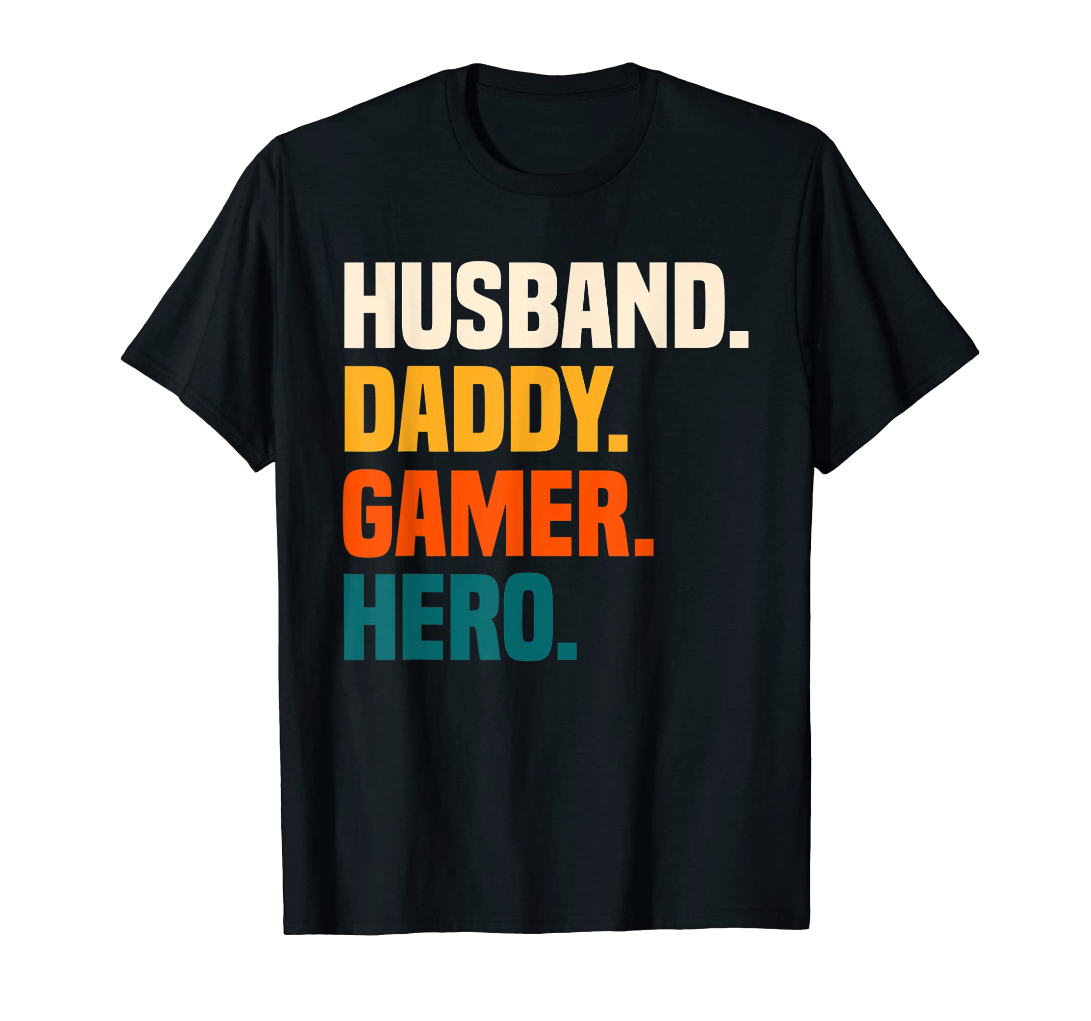 Mens Funny Husband Dad Father Gamer T-Shirt - Aesthetic Graphic for Adults - T-Shirt, Sweatshirt, Hoodie