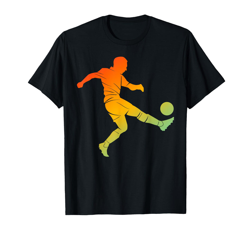 Soccer Player Silhouette Soccer Player T-Shirt - Unique Graphic for Adults - T-Shirt, Sweatshirt, Hoodie