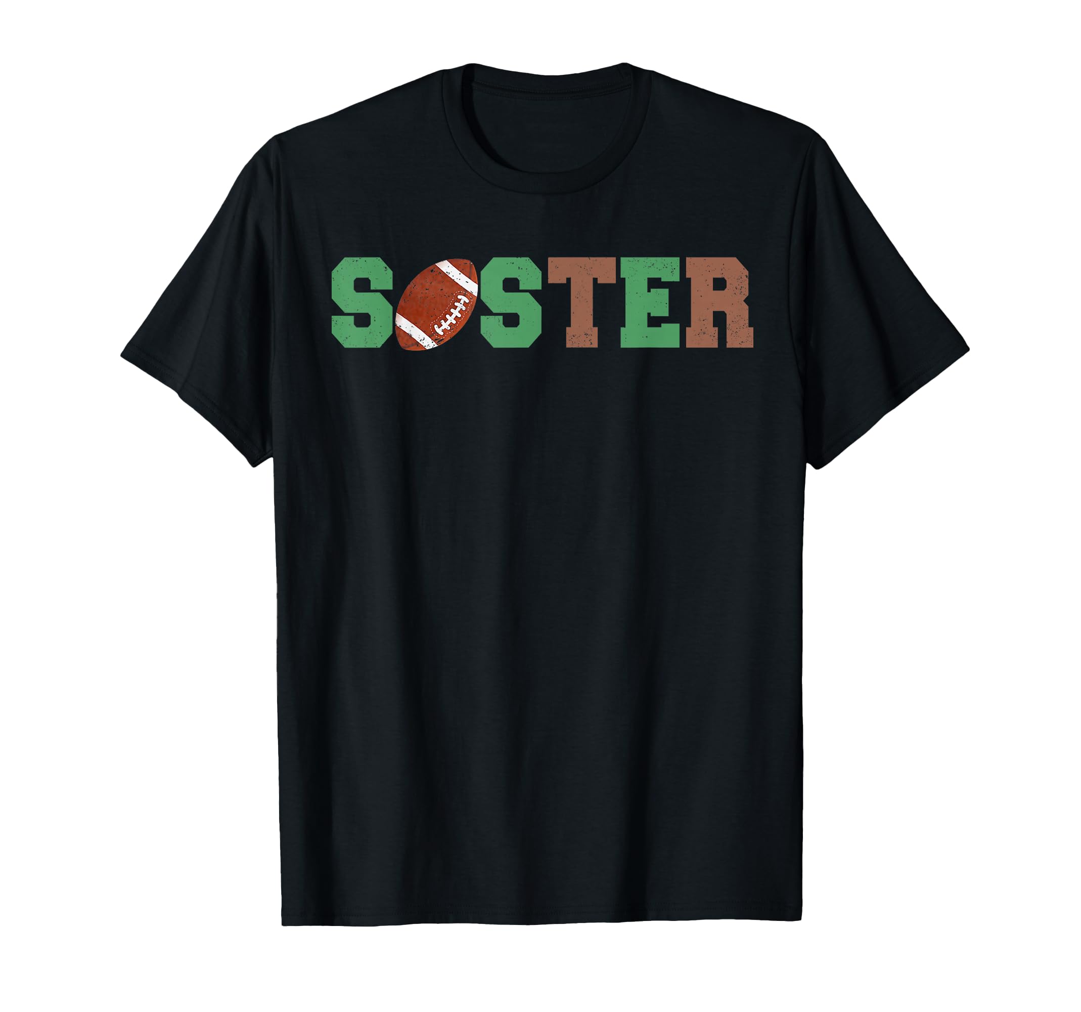 Sister 1 Year Old Football First T-Shirt - Minimalist Print Unisex - T-Shirt, Sweatshirt, Hoodie