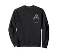 Dragon Pocket Detail Teen Sweatshirt - Aesthetic Graphic for Adults - T-Shirt, Sweatshirt, Hoodie