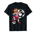 Dabbing Soccer Liberia Jersey Liberian T-Shirt - Unique Graphic for Adults - T-Shirt, Sweatshirt, Hoodie