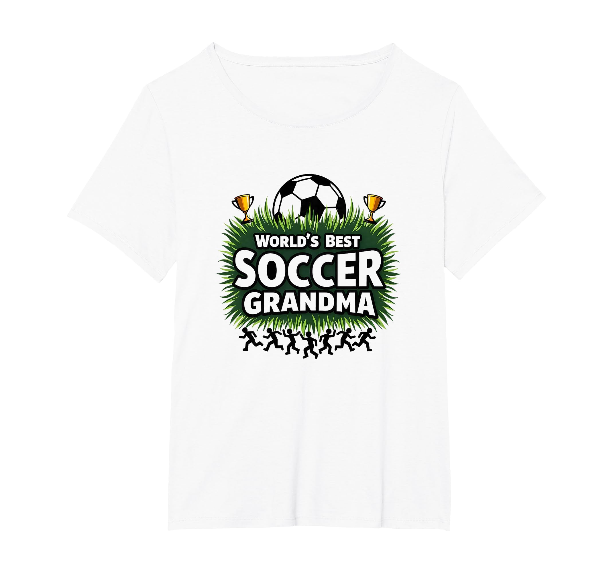 Worlds Best Soccer Grandma Champion T-Shirt - Custom Art Print Men Women - T-Shirt, Sweatshirt, Hoodie