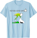 Never Ever Give Up Motivational,Inspirational - Adult & Kids T-Shirts, Sweatshirts & Hoodies apparel design preview 1