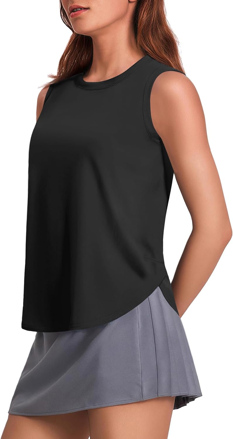Workout Tank Tops Woman UPF 50+ Yoga Tanks Quick Dry - Adult & Kids T-Shirts, Sweatshirts & Hoodies apparel design preview 1