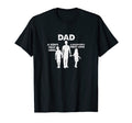 Mens Dad Son Daughter Twins Father T-Shirt - Custom Art Print Unisex - T-Shirt, Sweatshirt, Hoodie